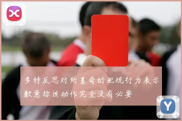 多特反思对约基奇的犯规行为表示歉意称该动作完全没有必要